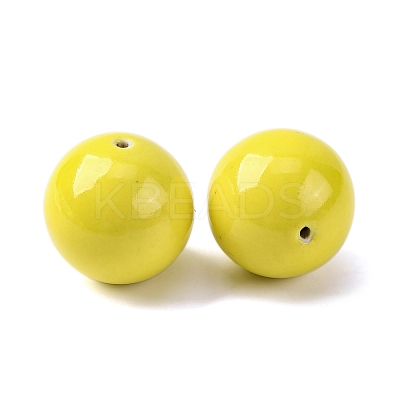 Handmade Polymer Clay Beads PORC-K005-01C-07-1