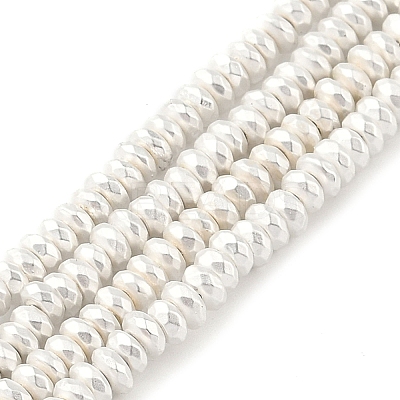 Electroplated Synthetic Non-Magnetic Hematite Beads Strands G-U003-12A-1