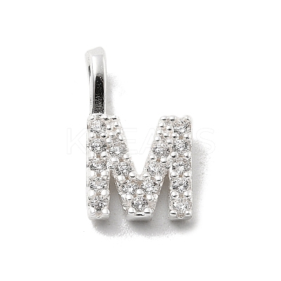 925 Sterling Silver with Cubic Zirconia Charms STER-Q004-01M-S-1