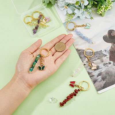 6Pcs 6 Styles KEYC-FH00008-1