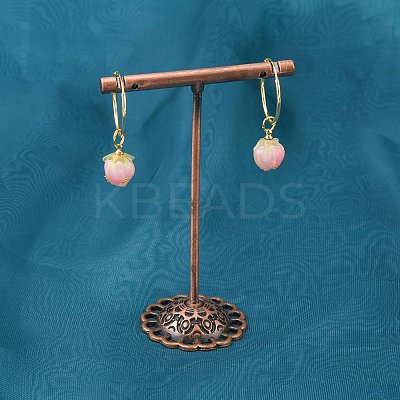 Handmade Flower Epoxy Resin Pendants LS-KY-S163-103D-1