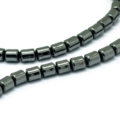 Non-Magnetic Synthetic Hematite Beaded Necklaces NJEW-E086-03-1