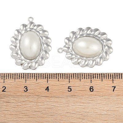 304 Stainless Steel Pendants STAS-Z070-02P-03-1