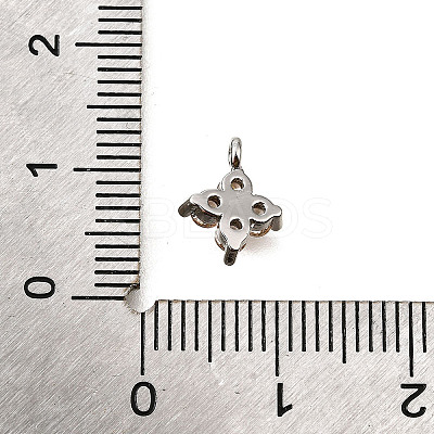 Brass Micro Pave Cubic Zirconia Pendants KK-D356-07I-P-1