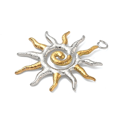 304 Stainless Steel Pendants STAS-I357-01GP-1
