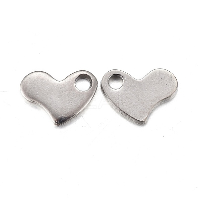 Non-Tarnish 201 Stainless Steel Charms STAS-F255-027P-1