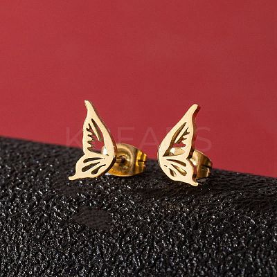 Stainless Steel Small Animal Stud Earrings for Women LS-PW-WG87B69-13-1