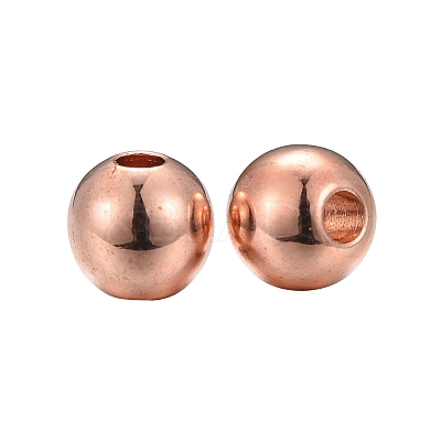 200Pcs 4 Size Brass Spacer Beads KK-LS0001-13RG-1