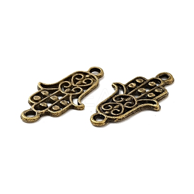 Tibetan Style Alloy Links TIBE-T011-112AB-FF-1