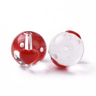 Transparent Glass Beads LAMP-B021-03A-04-1