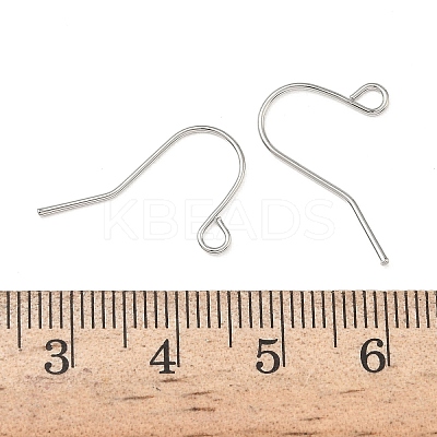 SHEGRACE Brass French Hooks with Loop XGR0002P-02P-1