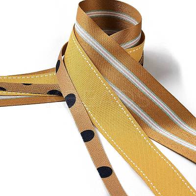 9 Yards 3 Styles Polyester Ribbon SRIB-C002-05A-1