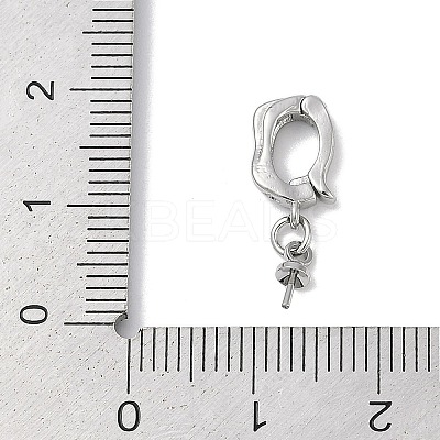Brass Peg Bails Pin Pendants KK-Q030-11P-1