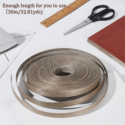 Walnut Edge Banding Strip DIY-WH0504-286A-1