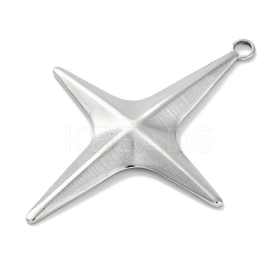 Anti-Tarnish 304 Stainless Steel Pendants STAS-D194-07P-1