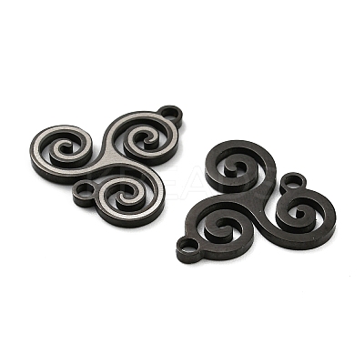 304 Stainless Steel Connector Charms STAS-A086-13EB-1