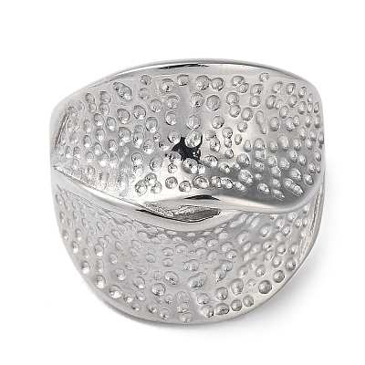 Non-Tarnish 304 Stainless Steel Wide Band Rings for Women RJEW-P095-03P-1