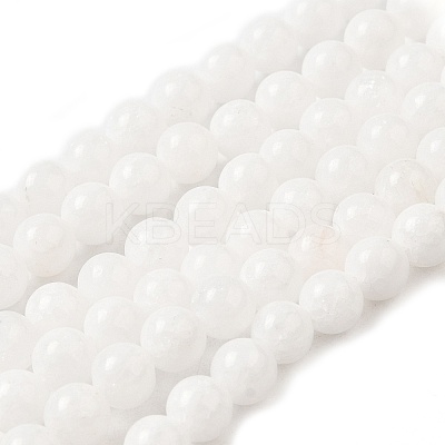 Natural Malaysia Jade Bead Strands G-M101-8mm-10-1