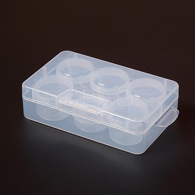 Plastic Bead Containers CON-L022-06-1