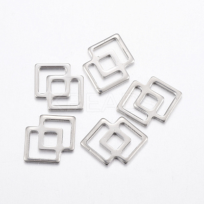 Tarnish Resistant 304 Stainless Steel Links connectors X-STAS-L200-08P-1