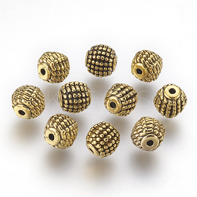 Tibetan Style Alloy Beads GLF0079Y-NF-1