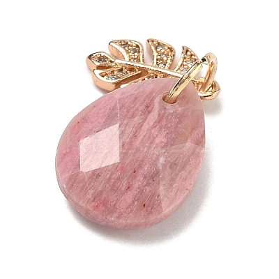 Natural Rhodonite Pendants G-K422-02KCG-04-1