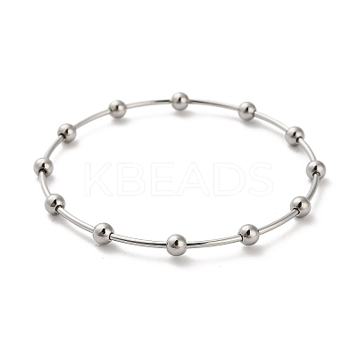 304 Stainless Steel Bangles for Women BJEW-V001-01P-1