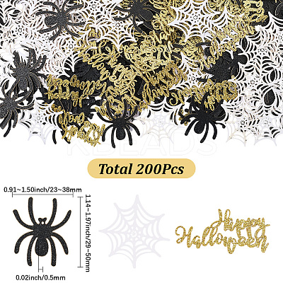 2 Sets Halloween Paper Confetti DIY-SP0005-82-1