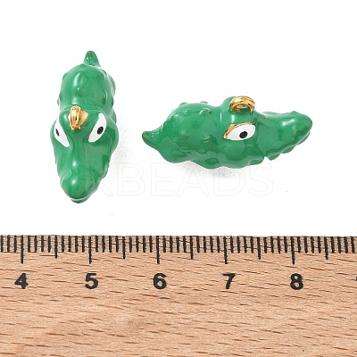 304 Stainless Steel Enamel Pendants STAS-L316-22G-11-1