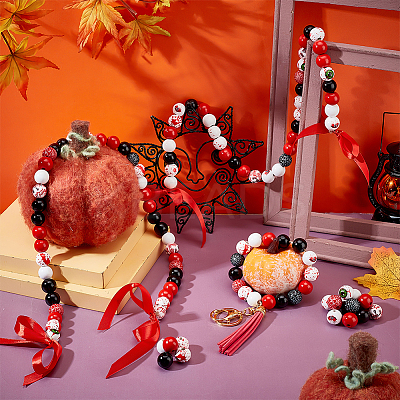 DIY Halloween Pendant Decoration Making Kit DIY-GA0005-34-1