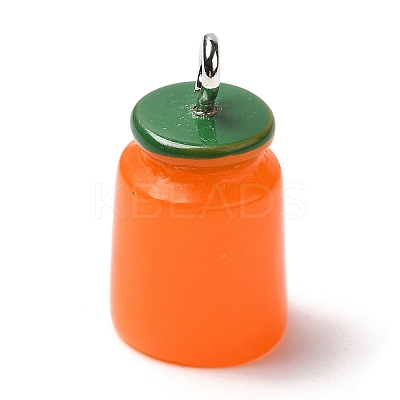 Opaque Resin Imitation Food Pendants LS-RESI-L038-06P-01-1