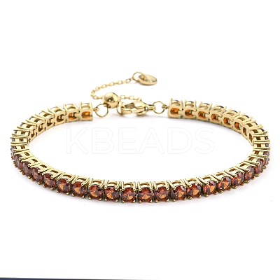 Rhinestone Bracelet BJEW-C049-01G-02-1