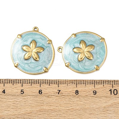 304 Stainless Steel Pendants STAS-N129-08G-02-1