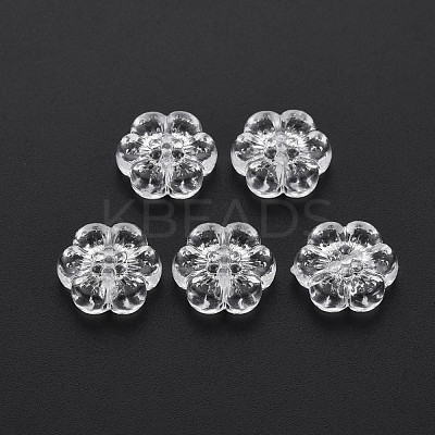 Transparent Acrylic Beads X-TACR-T003-34-1