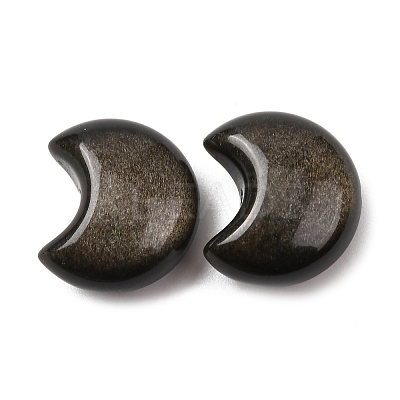 Natural Golden Sheen Obsidian Beads G-Z156-A05-1