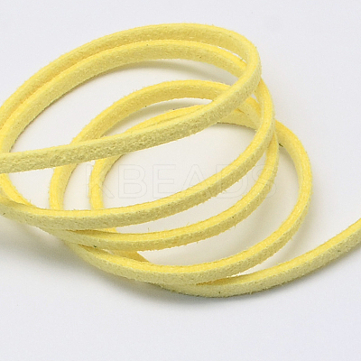 Eco-Friendly Faux Suede Cord LW-R007-3.0mm-1062-1