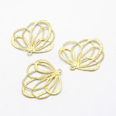 Brass Pendants KK-F721-069C-RS-1