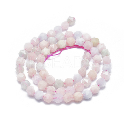 Natural Morganite Beads Strands G-K303-B03-10mm-1