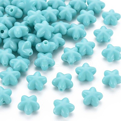 Opaque Acrylic Beads MACR-S373-26-A03-1