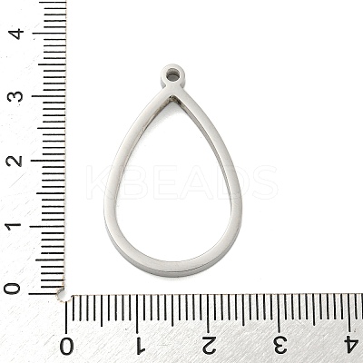 Non-Tarnish 304 Stainless Steel Laser Cut Pendants STAS-U009-05A-P-1