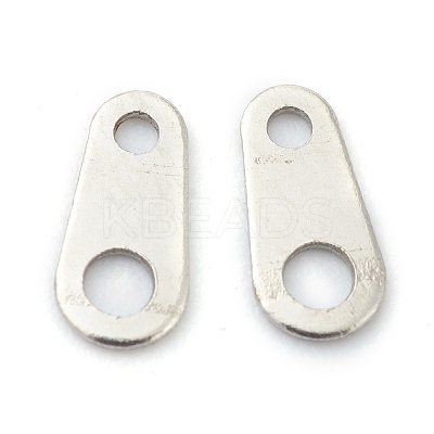 Tarnish Resistant 304 Stainless Steel Chain Tabs STAS-G245-04C-1