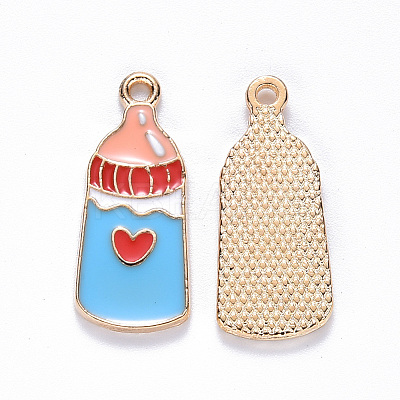 Alloy Enamel Pendants ENAM-N054-018C-1