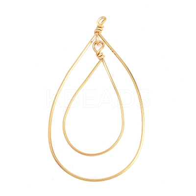 304 Stainless Steel Open Back Bezel Pendants STAS-D264-09G-1