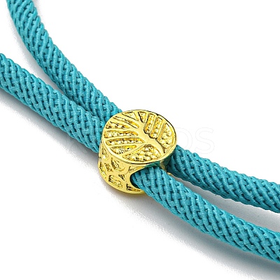 Nylon Cords Bracelet Makings Fit for Connector Charms AJEW-P116-01G-13-1