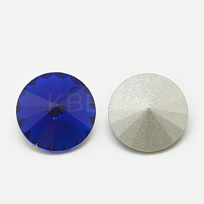 Pointed Back Glass Rhinestone Cabochons RGLA-T086-16mm-11-1