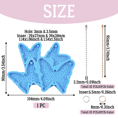 Butterfly DIY Pendant Silicone Molds SIMO-TA0001-05-1