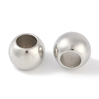 CCB Plastic Round Beads X-ALUM-U001-07B-10-1