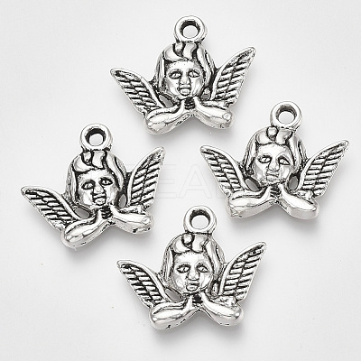 Tibetan Style Alloy Pendants TIBEP-Q083-06AS-NR-1