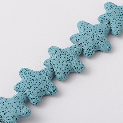 Natural Lava Rock Beads Strands LS-G915-8-1