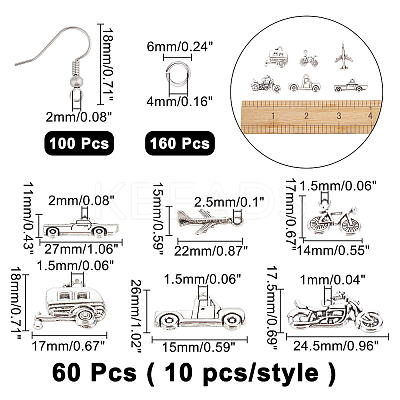 DIY Earring Making Kit DIY-AR0001-78-1